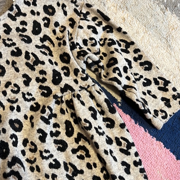 Zara leopard print sweater dress - Picture 2 of 4